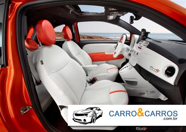 Novo Fiat 500 2014 Interior