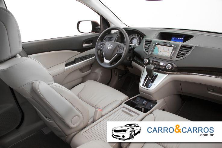 Novo Honda CR-V 2014 Interior Completo
