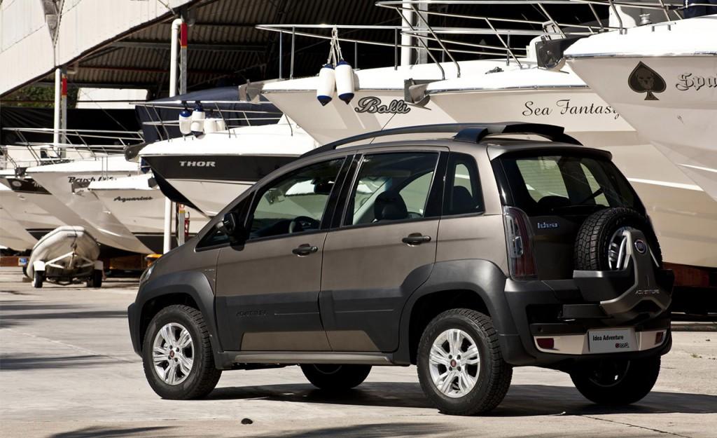 Novo Fiat Idea 2015 Consumo e porta malas