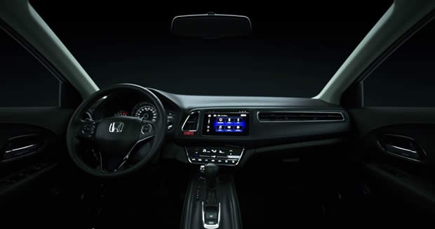 Novo Honda HR-V 2016 Interior e Itens de série