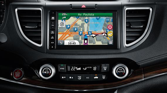 GPS do Honda CRV 2017