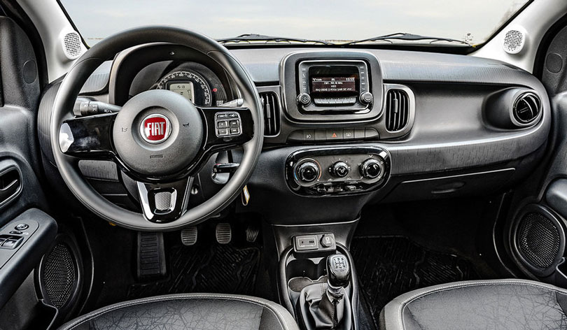 Fiat Mobi 2017 - interior