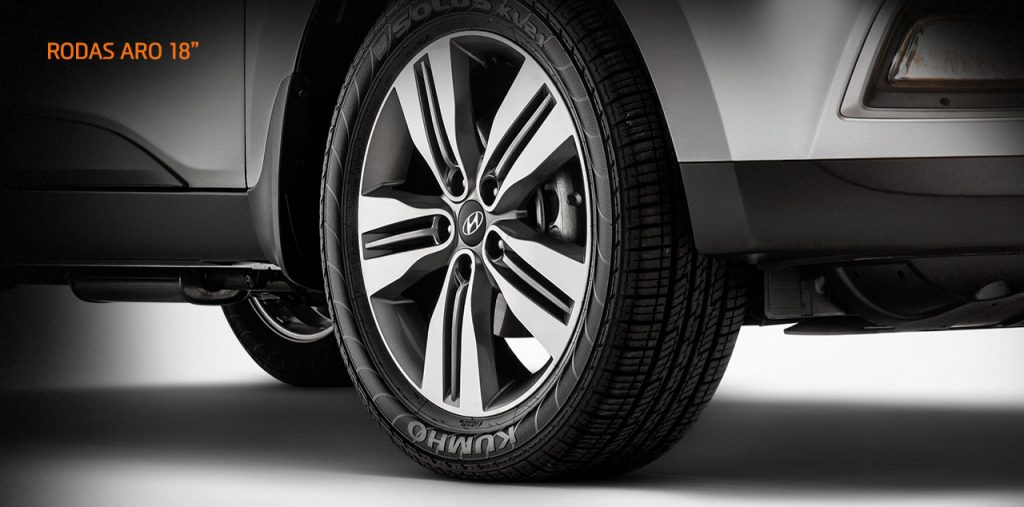 Hyundai Ix35 2017 - rodas de liga leve