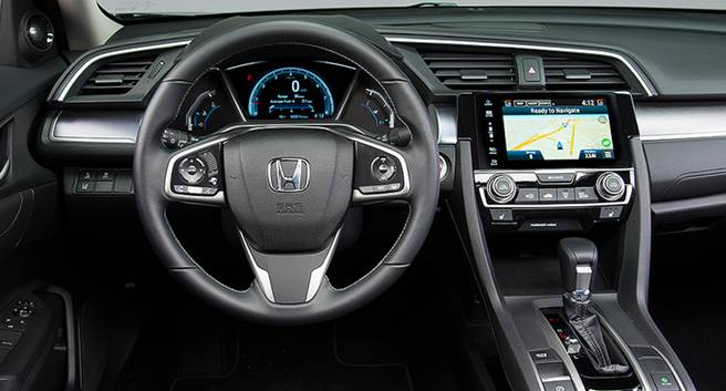 Novo Honda Civic 2018 - por dentro