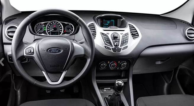 Ford Ka 2018 Sedan - Interior e itens de série