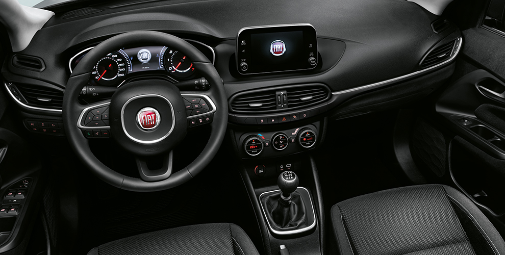 Novo Fiat Argo 2018 - interior