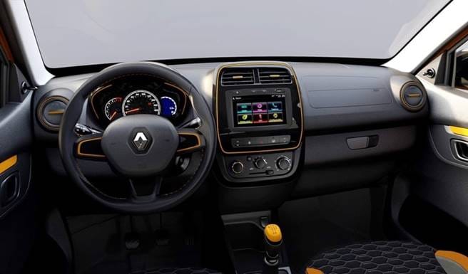 Novo Renault Kwid 2018 - Interior