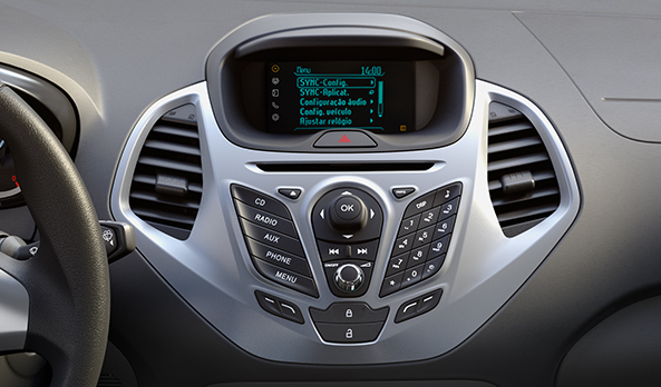 Novo Ford Ka 2019 - por dentro, interior