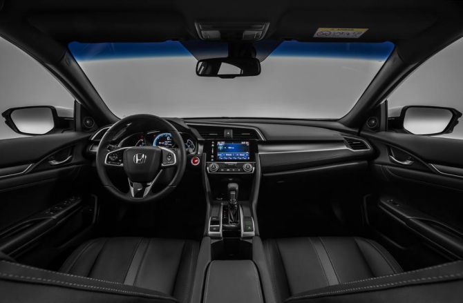 Novo Honda Civic 2019 - por dentro, interior
