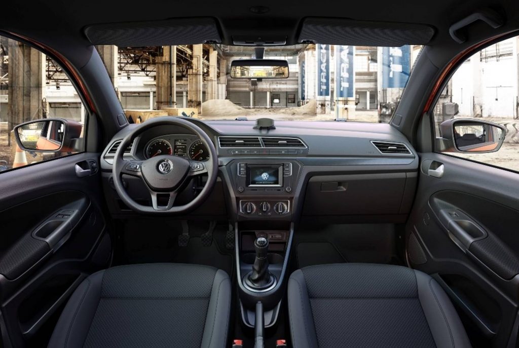 Volkswagen Gol 2019 - Painel, por dentro