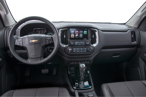 Chevrolet S10 2019 - Interior, por dentro