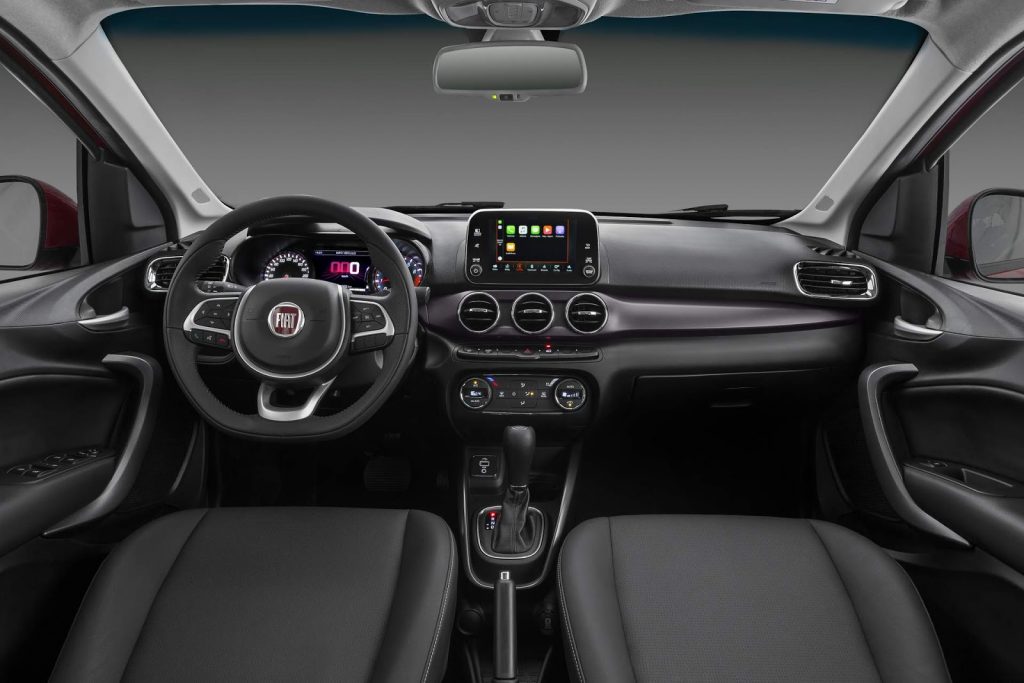 Fiat Cronos 2019 - Interior, por dentro, painel