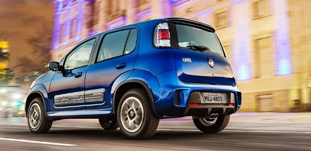 Novo Fiat Uno Sporting 2015 -  Consumo e desempenho