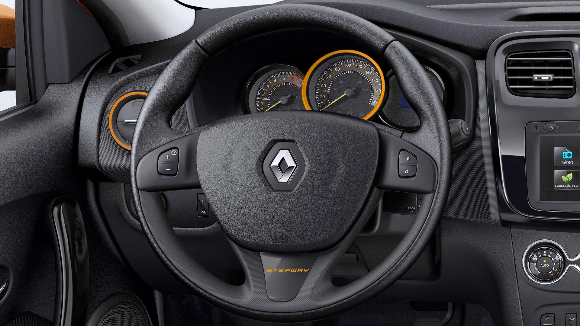 Renault sandero руль