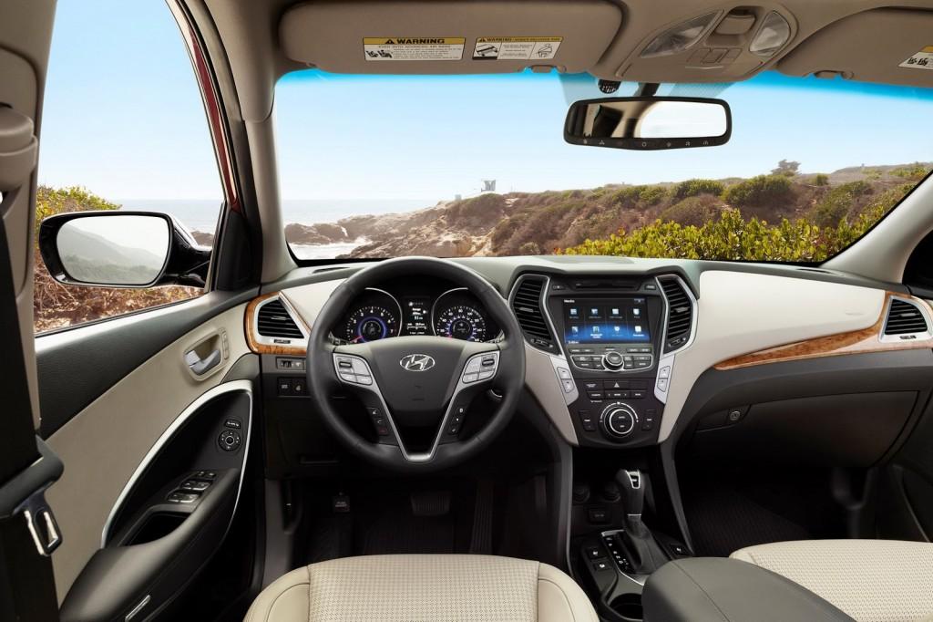 Nova Santa Fé 2016 Hyundai - Interior e por dentro