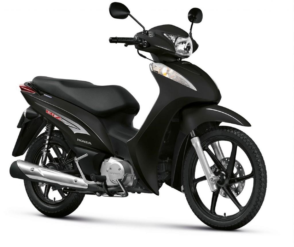 Nova Honda Biz 2016 - preta