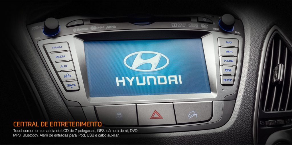 Hyundai Ix35 2017 - kit multimídia