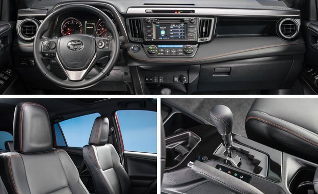 Toyota Rav4 2017 - interior e painel