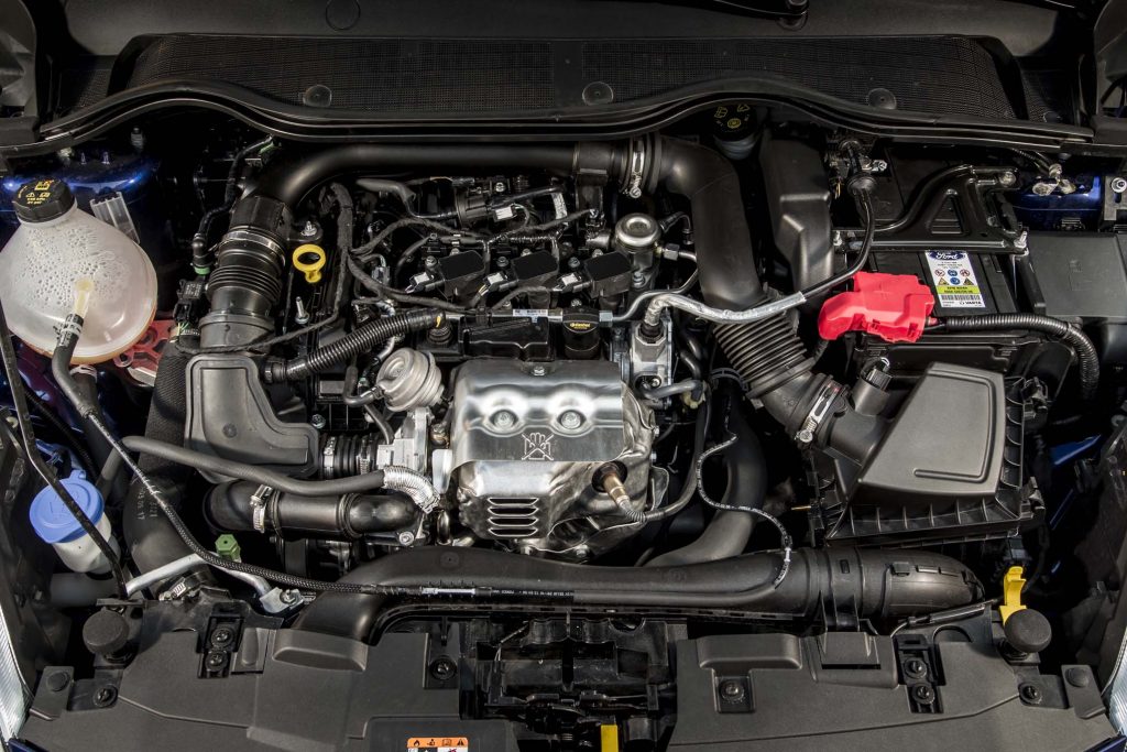 Ford Fiesta 2019 - Motor, potência e torque