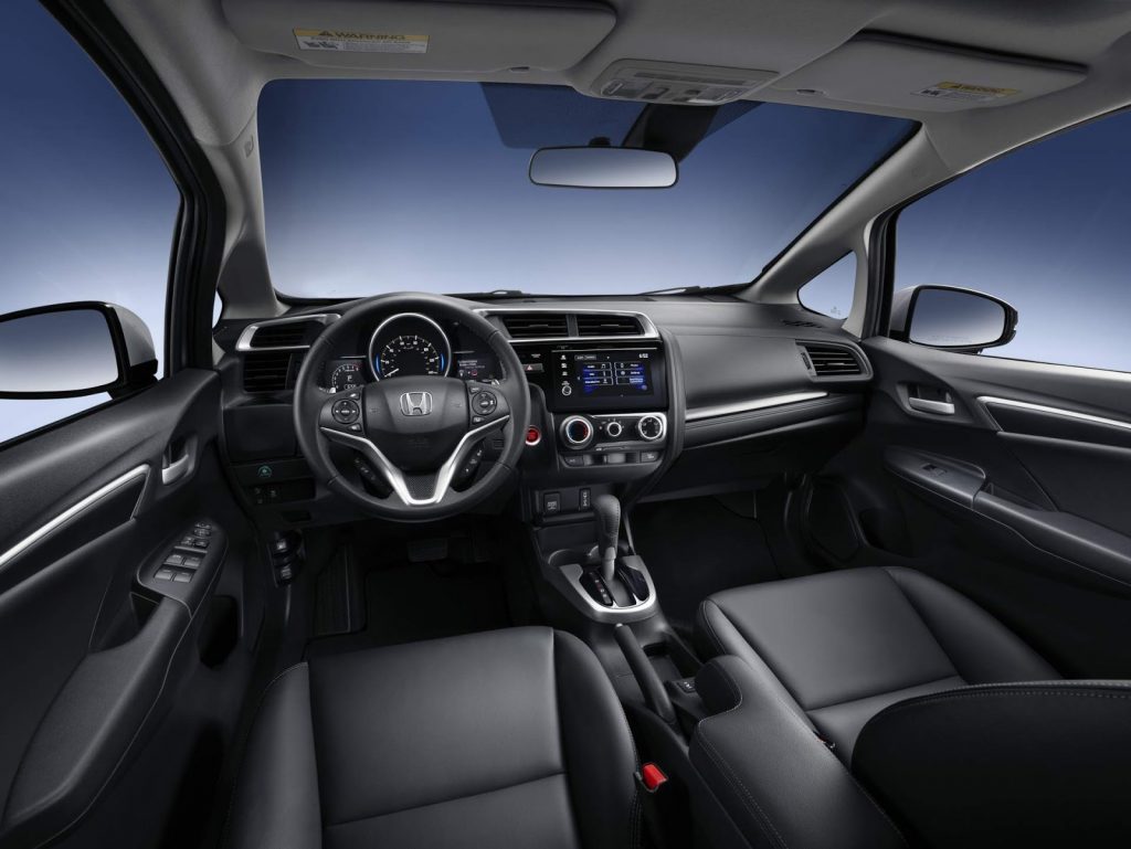 Novo Honda Fit 2019 - interior, painel, console